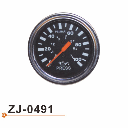 ZJ-0491 Oil Pressure Gauge